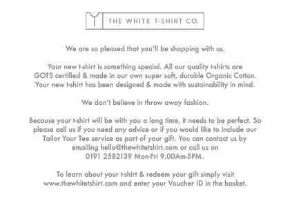 Gift Voucher Information