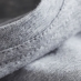 grey marl wmens neck detail