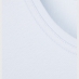 organic cotton pale blue t-shirt | stitching detail